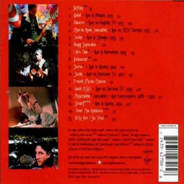 THE SMASHING PUMPKINS - EARPHORIA (CD) (2002)
