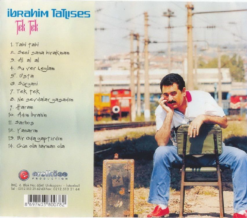 İBRAHİM TATLISES - TEK TEK (CD) (2003)