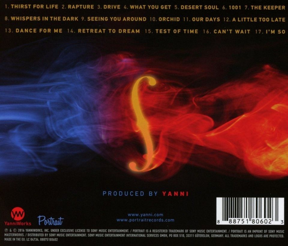 YANNI - SENSUOUS CHILL