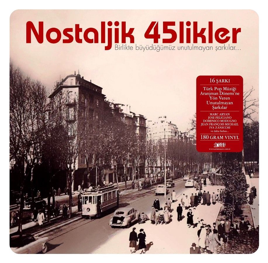NOSTALJİK 45'LİKLER - VARIOUS (LP)