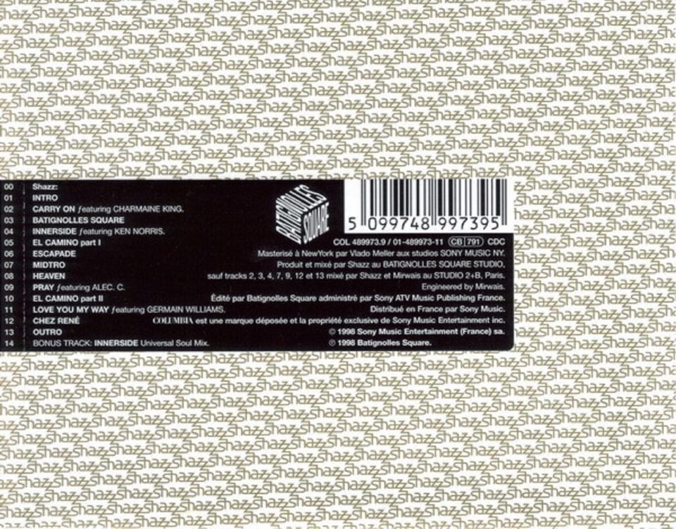 SHAZZ - SHAZZ (CD) (1998)