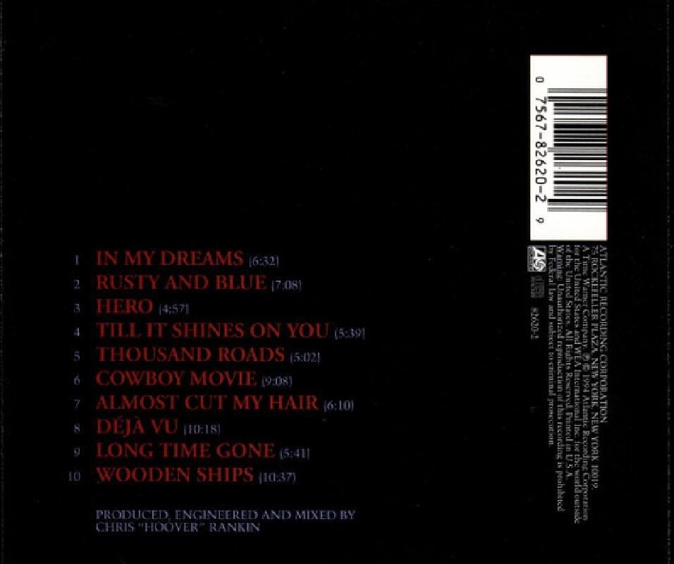 DAVID CROSBY - IT'S ALL COMING BACK TO ME NOW (CD) (1994)