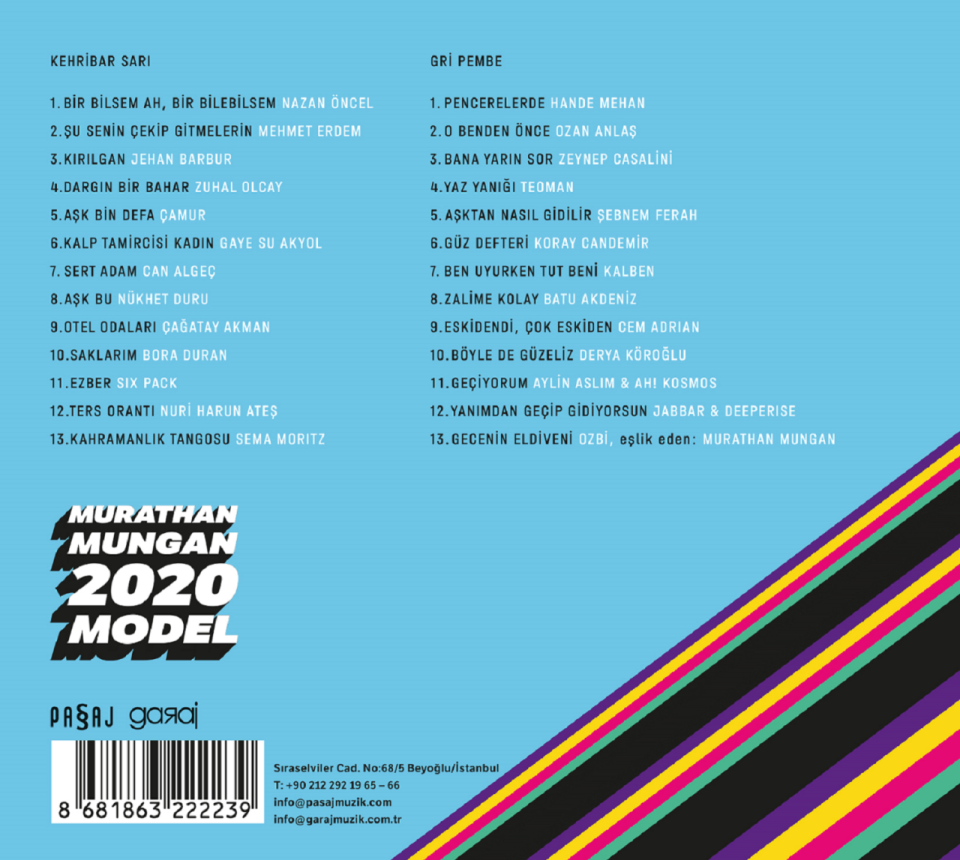 MURATHAN MUNGAN - 2020 MODEL