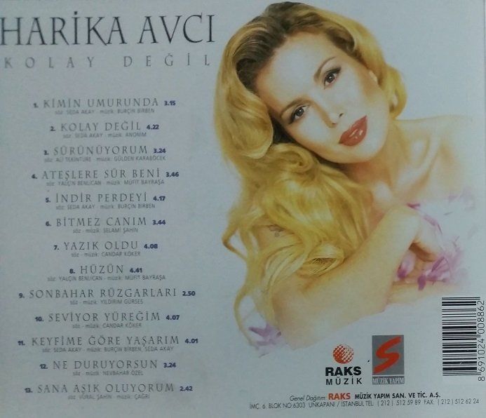 HARİKA AVCI - KOLAY DEĞİL