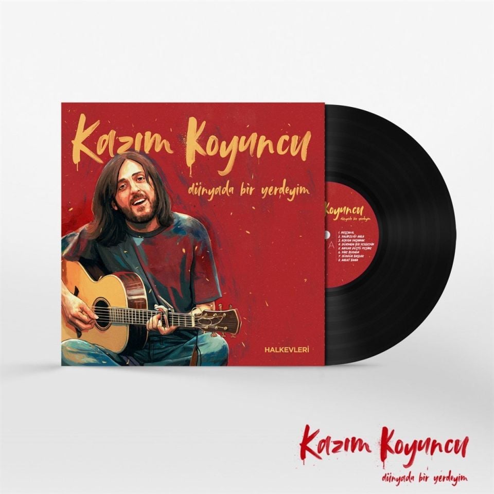 KAZIM KOYUNCU - DÜNYADA BİR YERDEYİM (LP)