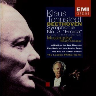 KLAUS TENNSTEDT - BEETHOVEN SYMPHONIE NO.3 EROICA MUSSORGSKY A NIGHT ON THE BARE MOUNTAIN