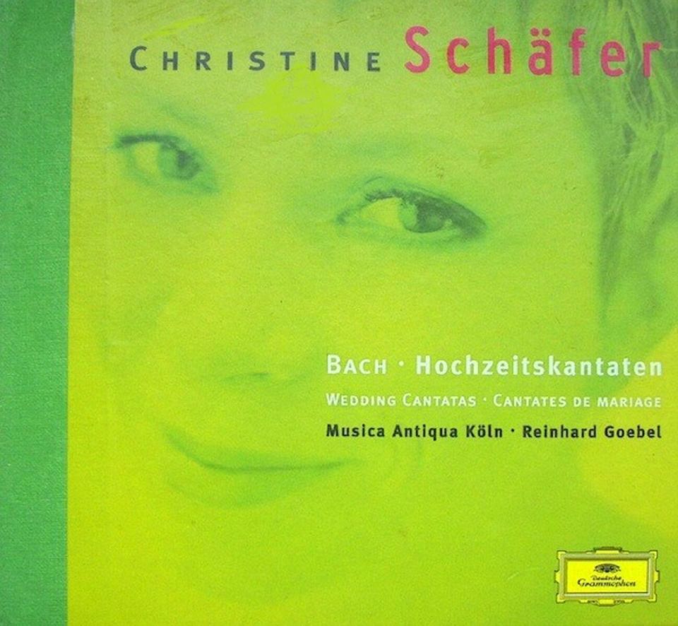 CHRISTINE SCHAFER - BACH HOCHZEITSKANTATEN (WEDDING CANTATAS) (CANTATES MARIAGE) (CD) (1999)