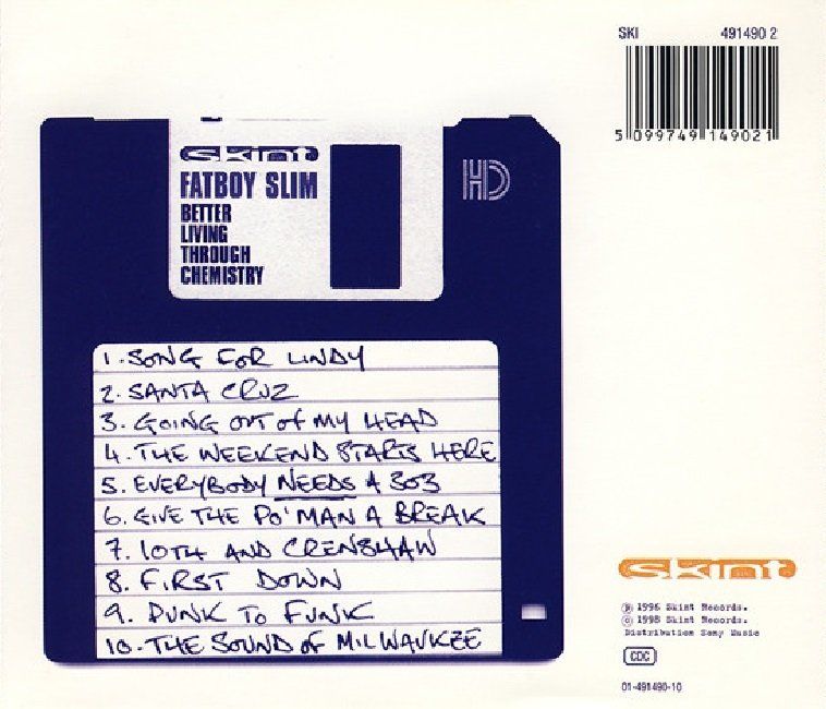 FATBOY SLIM - BETTER LIVING THROUGH CHEMISTRY