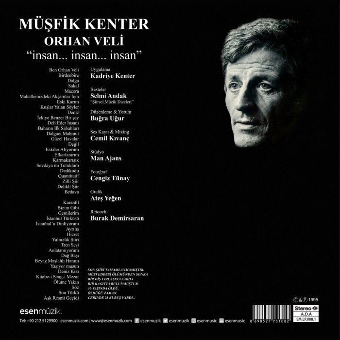 MÜŞFİK KENTER - BİR GARİP ORHAN VELİ (LP)