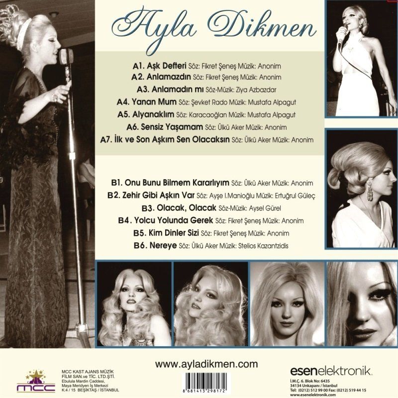 AYLA DİKMEN - KLASİKLER (LP)