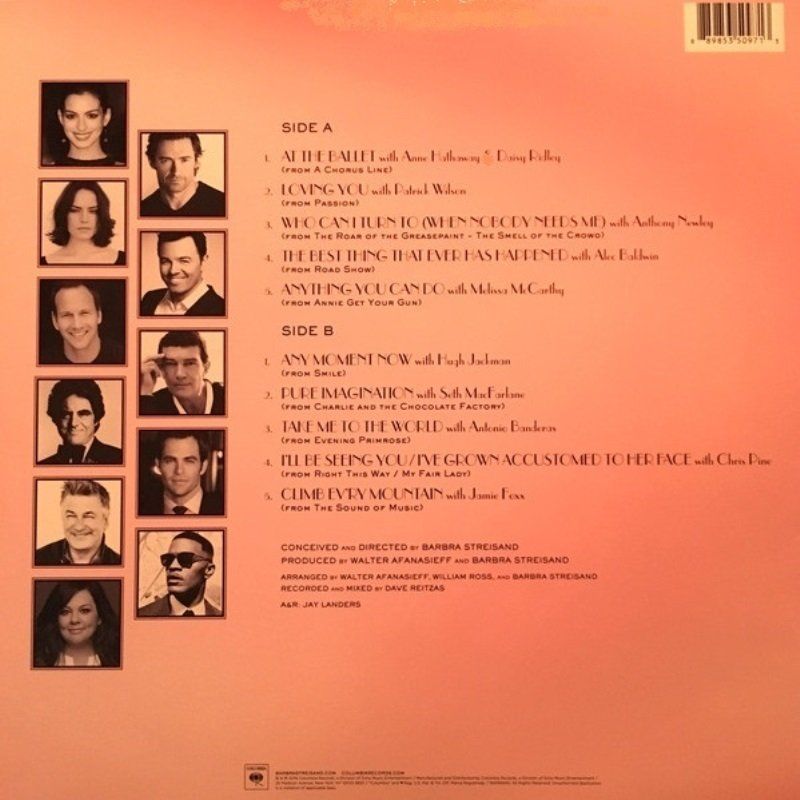 BARBRA STREISAND, ENCORE: MOVIE PARTNERS SING BROADWAY, (LP)