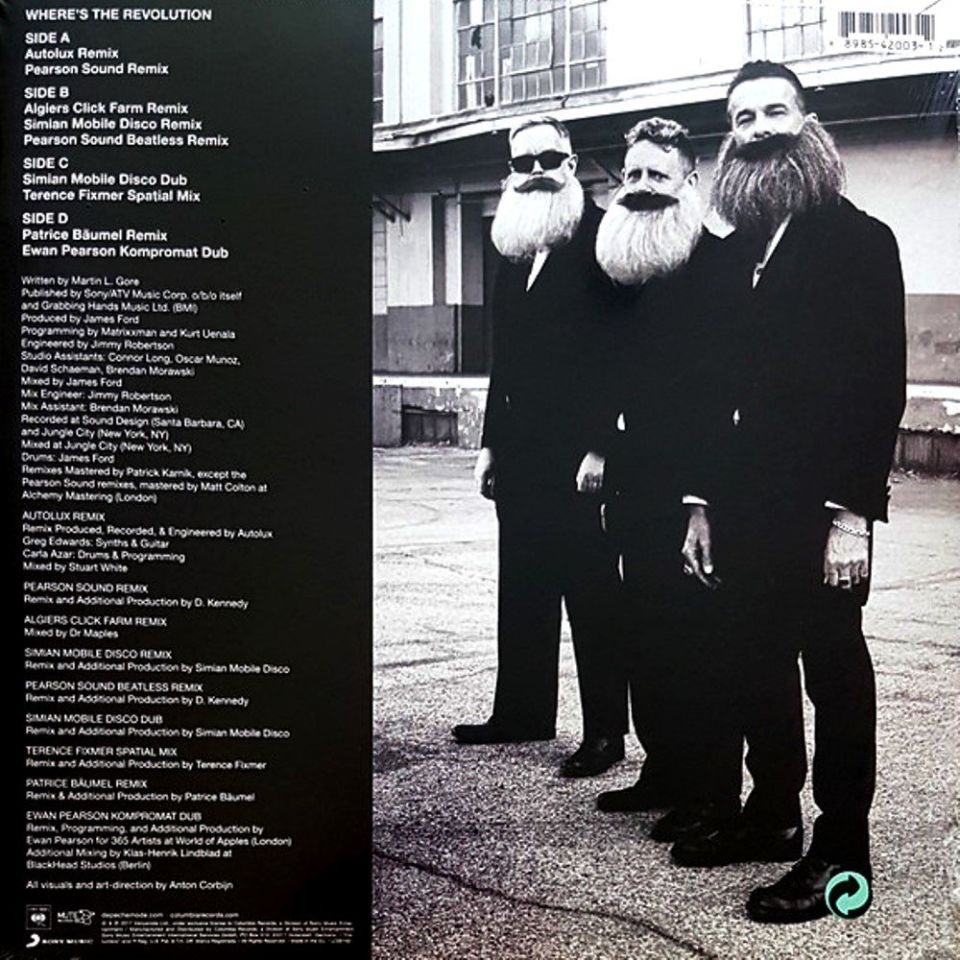 DEPECHE MODE - WHERE'S THE REVOLUTION (REMIXES) (2 LP)