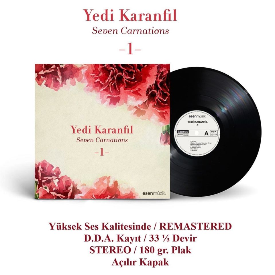 YEDİ KARANFİL 1 - SEVEN CARNATIONS 1 (LP)