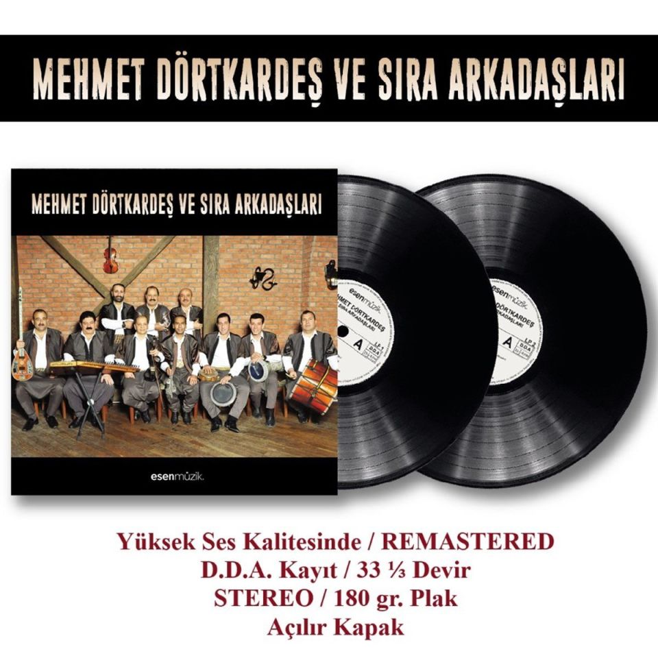 MEHMET DÖRTKARDEŞ - VE SIRA ARKADAŞLARI (2 LP)