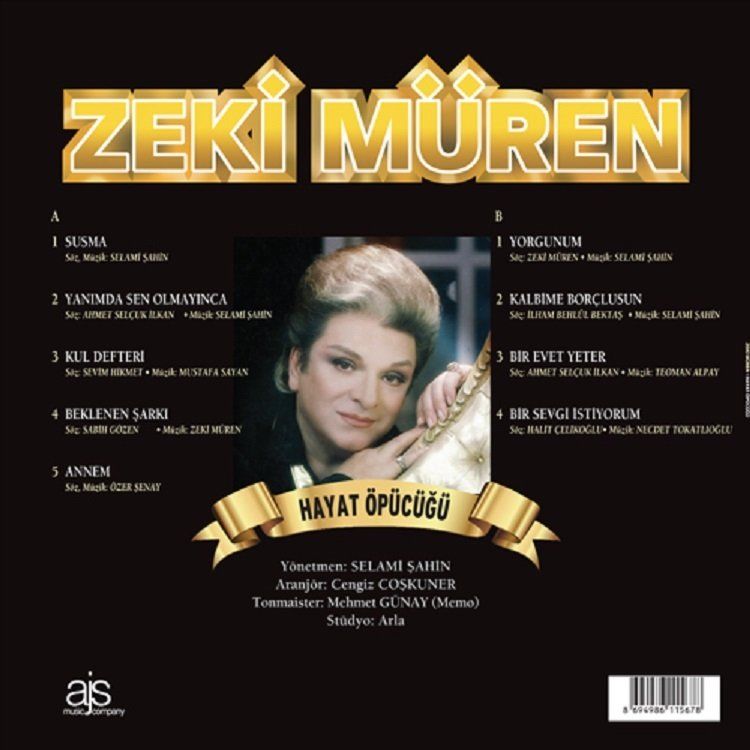 ZEKİ MÜREN - HAYAT ÖPÜCÜĞÜ (LP)