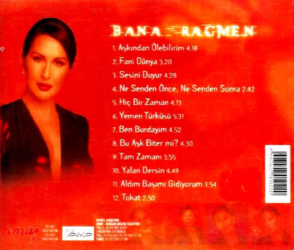 NÜKHET DURU - BANA RAĞMEN (CD) (2001)