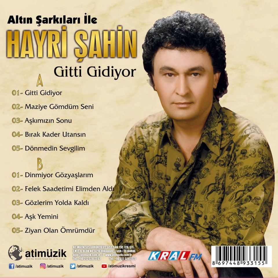 HAYRİ ŞAHİN - GİTTİ GİDİYOR (LP)