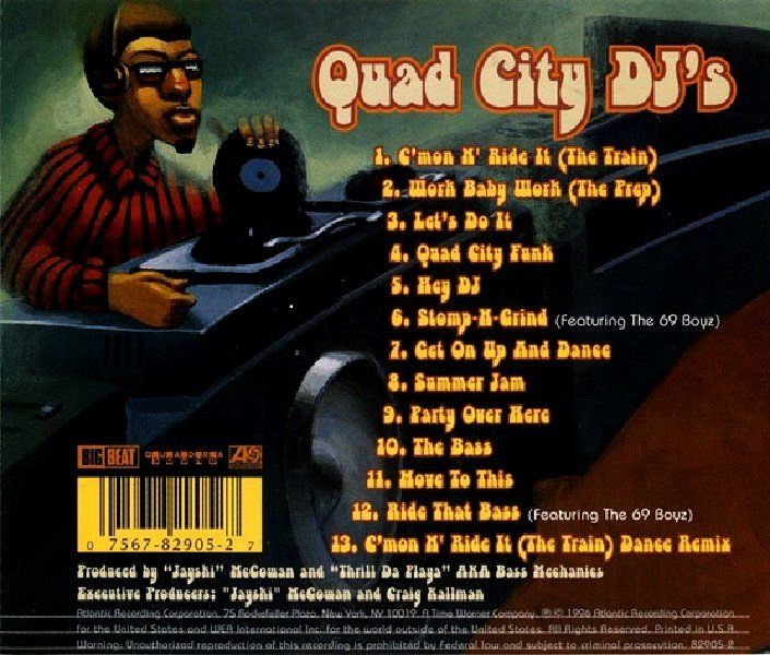 QUAD CITY DJ - GET ON UP AND DANCE (CD)