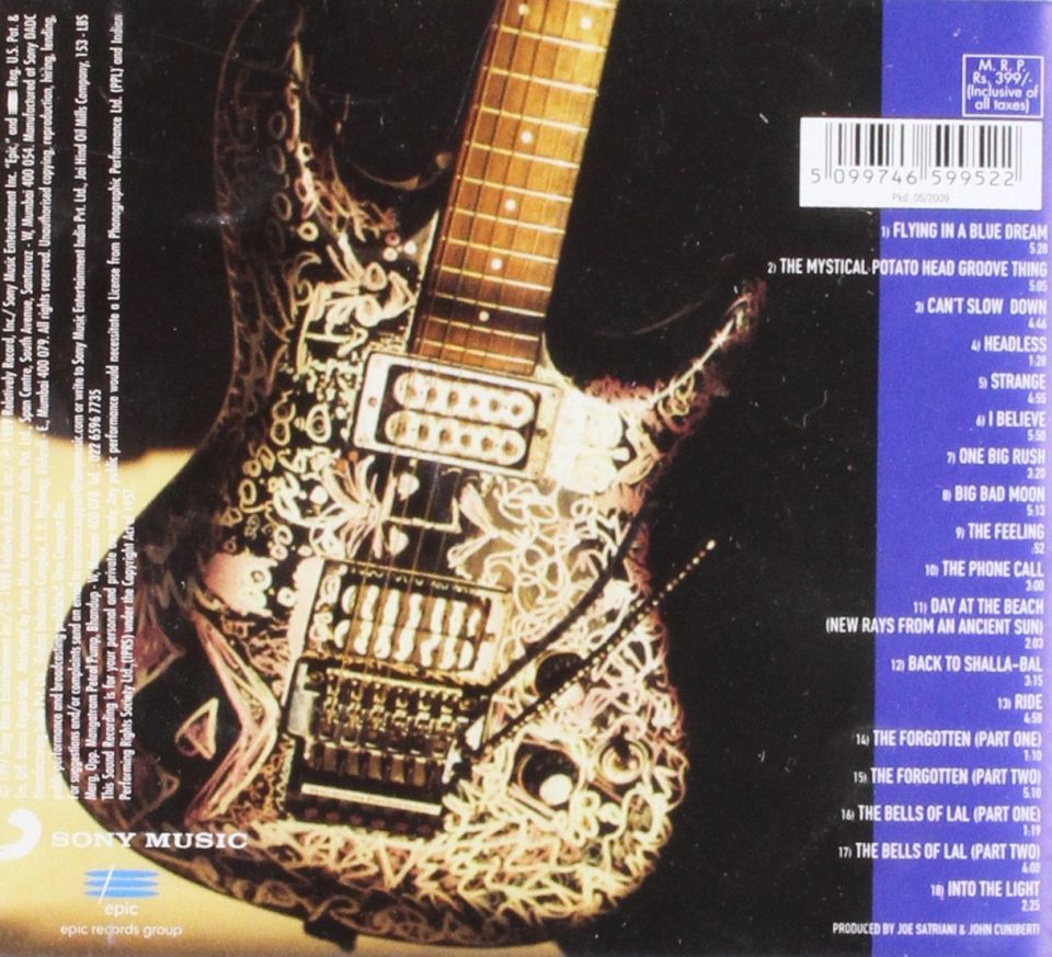 JOE SATRIANI - FLYING IN A BLUE DREAM
