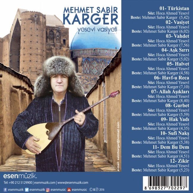 MEHMET SABİR KARGER - YESEVİ VASİYETİ