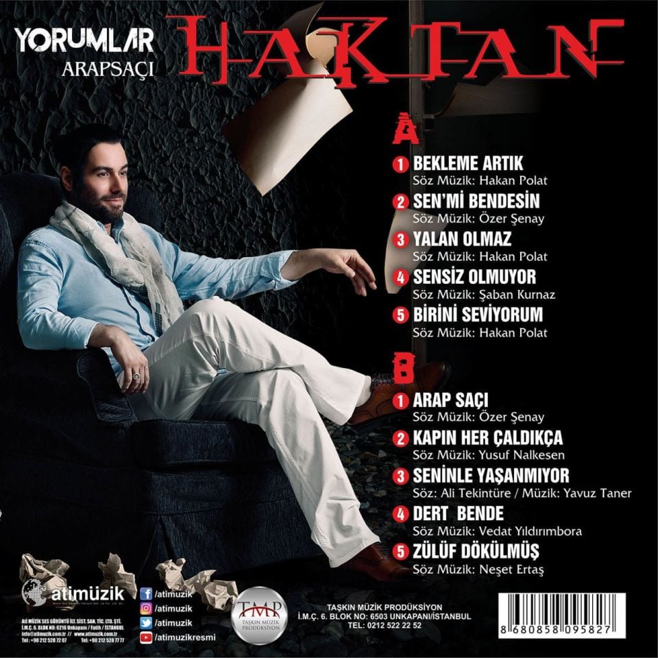 HAKTAN - YORUMLAR & ARAPSAÇI (LP)
