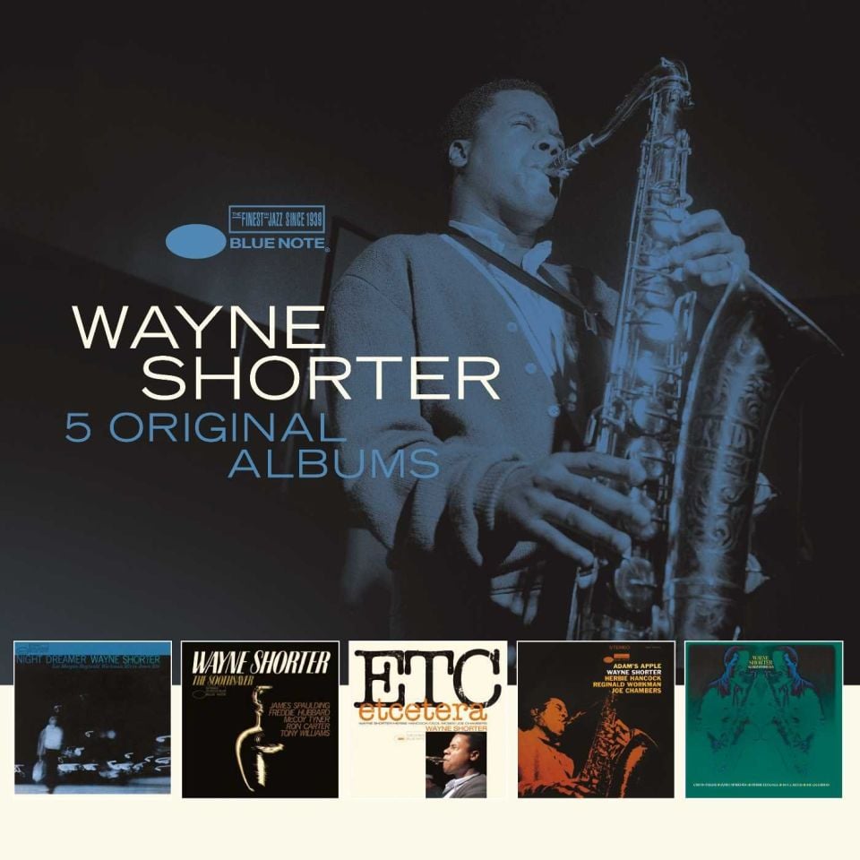 WAYNE SHORTER - 5 ORIGINAL ALBUMS (5 CD) (2016)
