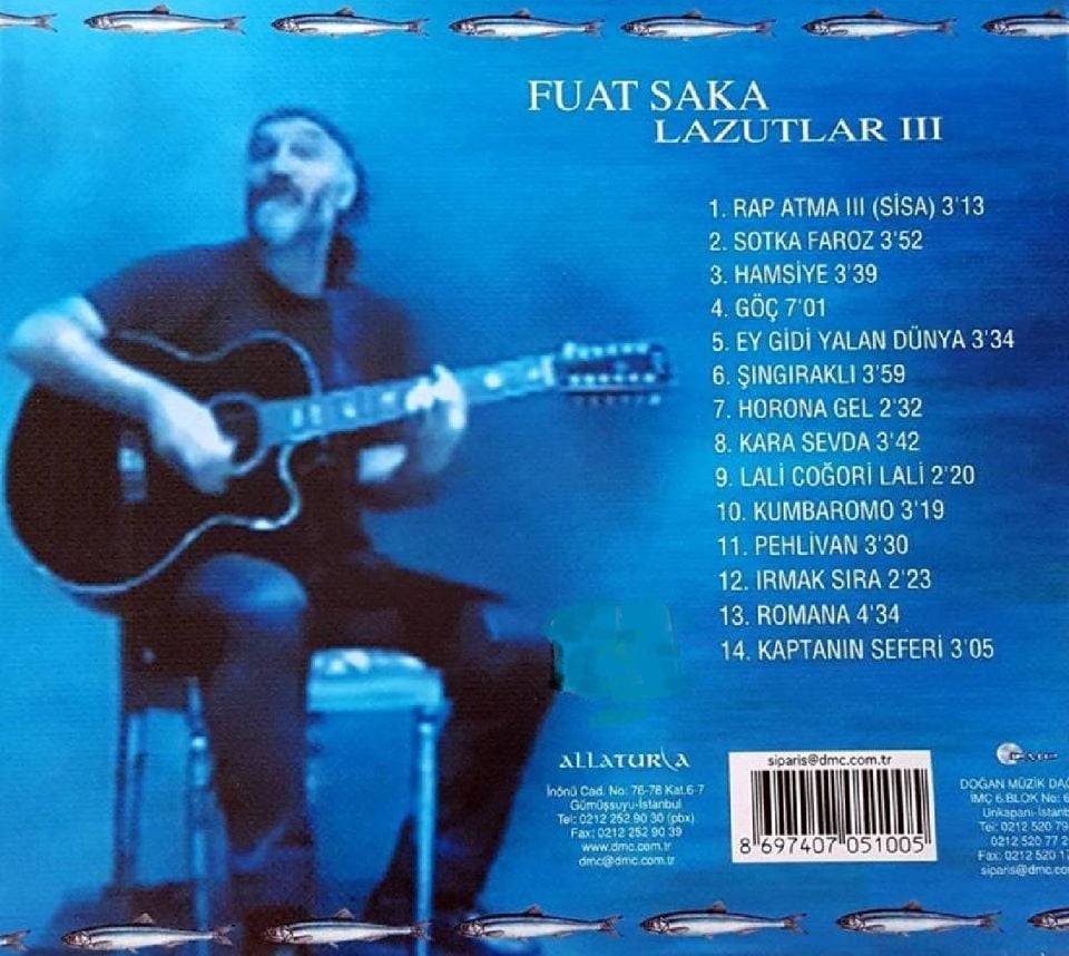 FUAT SAKA - LAZUTLAR III (CD) (2002)