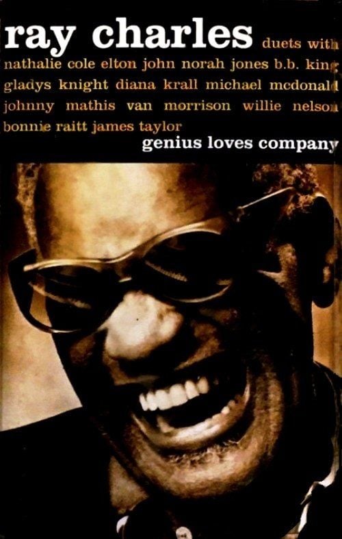 RAY CHARLES -  GENIUS LOVES COMPANY (MC)
