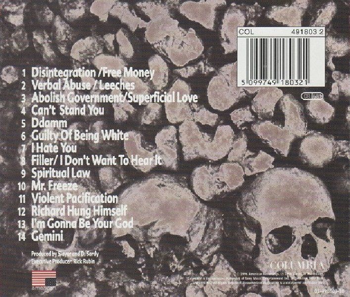 SLAYER - UNDISPUTED ATTITUDE