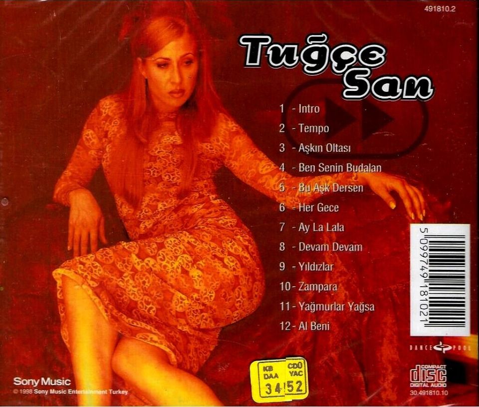 TUĞÇE SAN - DEVAM DEVAM (CD) (1998)
