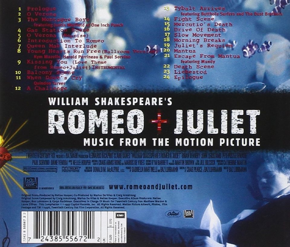 ROMEO + JULIET VOLUME 2 - SOUNDTRACK  (CD) (1997)