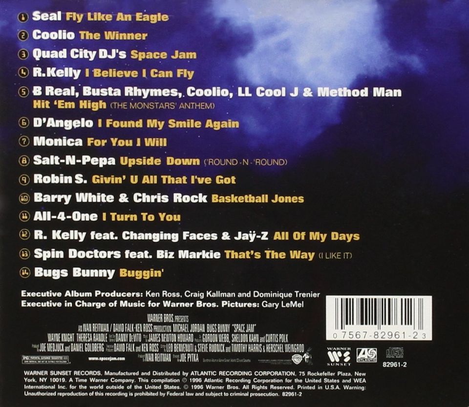 SPACE JAM - SOUNDTRACK (CD) (1996)