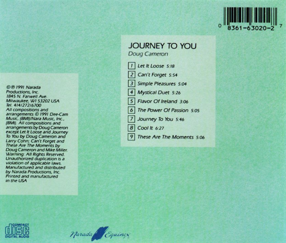 DOUG CAMERON - JOURNEY TO YOU (1991)