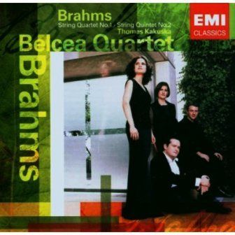 BELLECA QUARTET - BRAHMS STRING QUARTET NO.1-STRING QUARTET NO.2  BALCEA QUARTET KAKUSKA