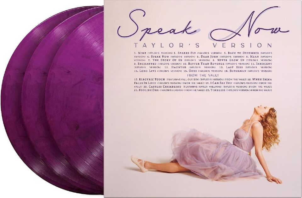 TAYLOR SWIFT - SPEAK NOW (TAYLOR'S VERSION) (3 LP)