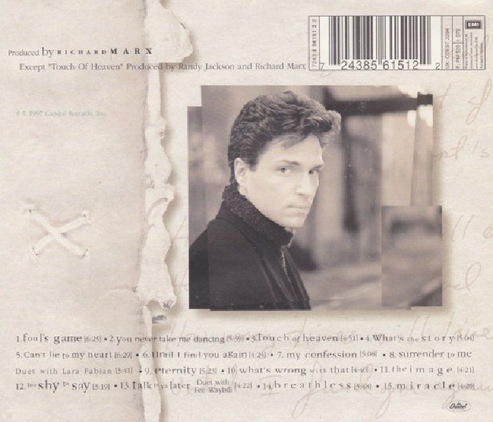 RICHARD MARX - FLESH AND BONE