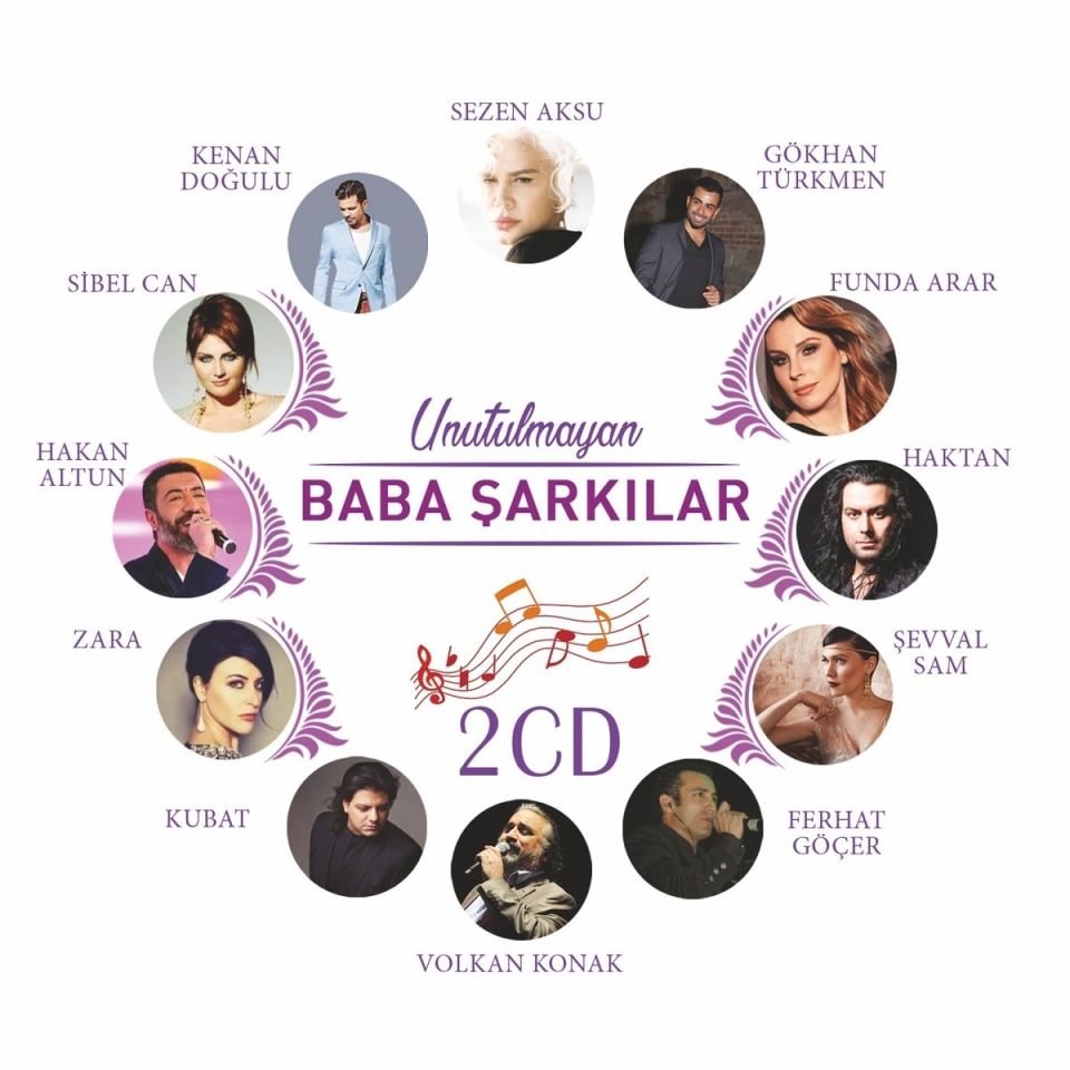 UNUTULMAYAN BABA ŞARKILAR - ÇEŞİTLİ SANATÇILAR (2 CD)