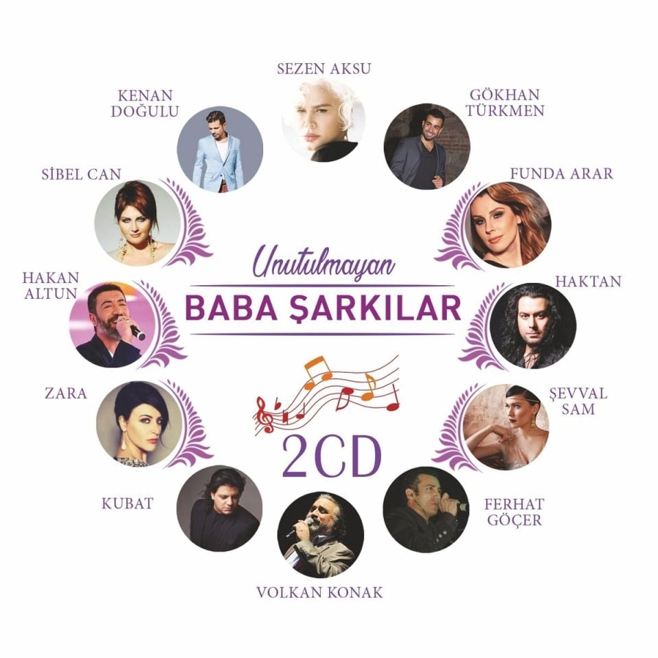 UNUTULMAYAN BABA ŞARKILAR - ÇEŞİTLİ SANATÇILAR (2 CD)