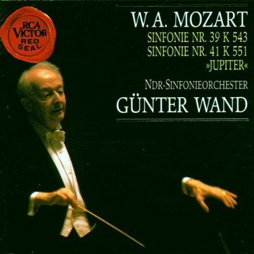 MOZART WOLFGANG AMADEUS - SINFONIE NR.39 K543 SINFONIE NR.41 K551 'JUPITER'  NDR SINFONIEORCHESTER GÜNTER WAND