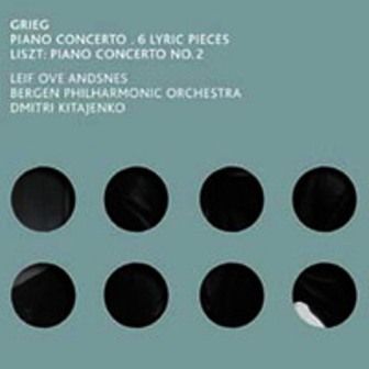GRIEG - PIANO CONCERTO 6 LYRIC PECES LISZT-PIANO CONCERTO NO.2 LEIF OVE ANDSNES DMITRI KITAJENKO