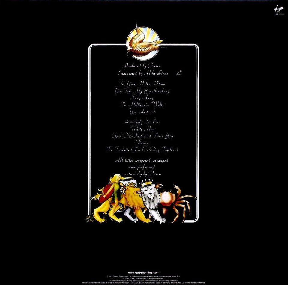 QUEEN - A DAY AT THE RACES