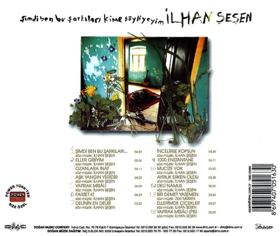 İLHAN ŞEŞEN - ŞİMDİ BEN BU ŞARKILARI KİME SÖYLİYEYİM (CD) (2003)