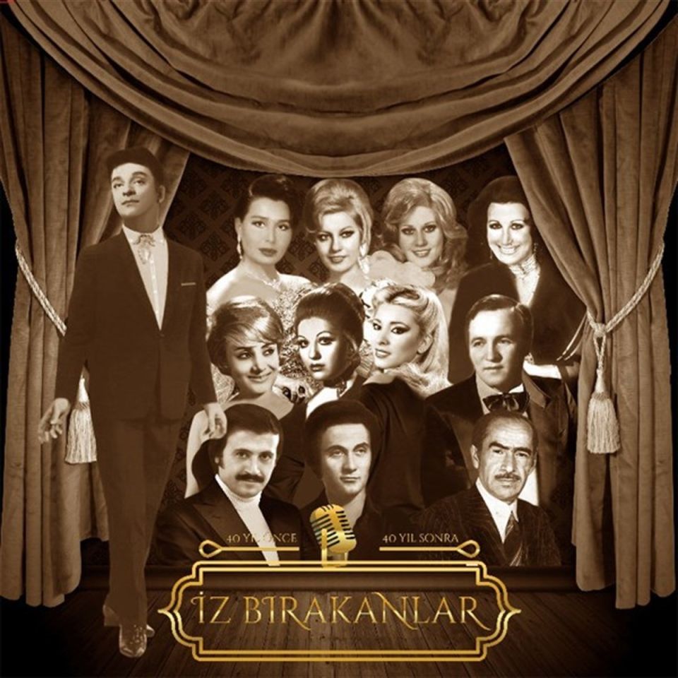 İZ BIRAKANLAR - 40 YIL ÖNCE / 40 YIL SONRA (ÇEŞİTLİ SANATÇILAR) (LP)
