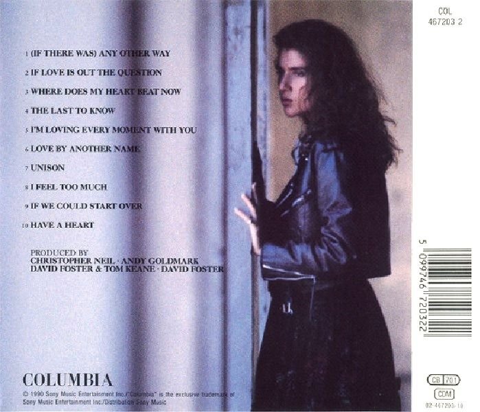 CELINE DION - UNISON (CD) (1990)