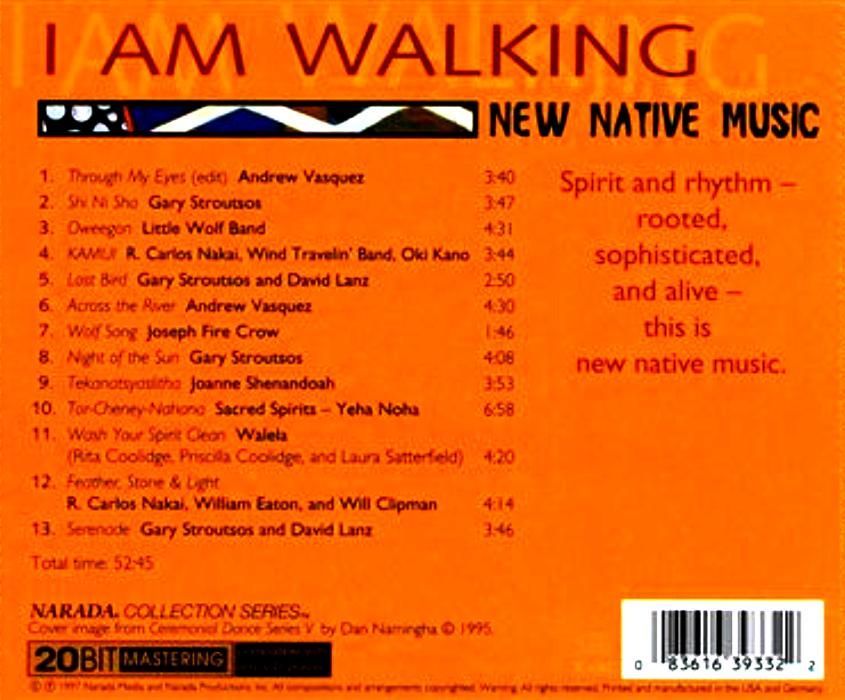 I AM WALKING NEW NATIVE MUSIC - VARIOUS