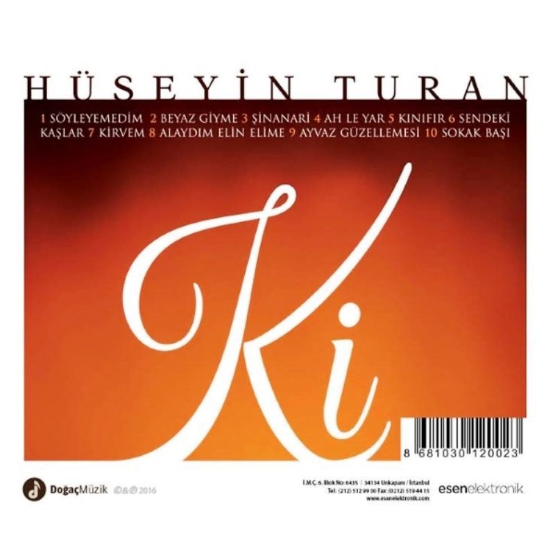 HÜSEYİN TURAN - Kİ