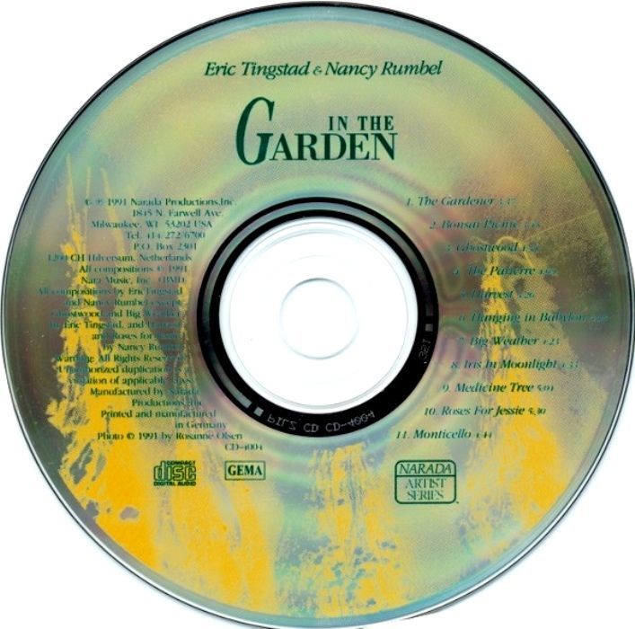 ERIC TINGSTAD & NANCY RUMBEL - IN THE GARDEN