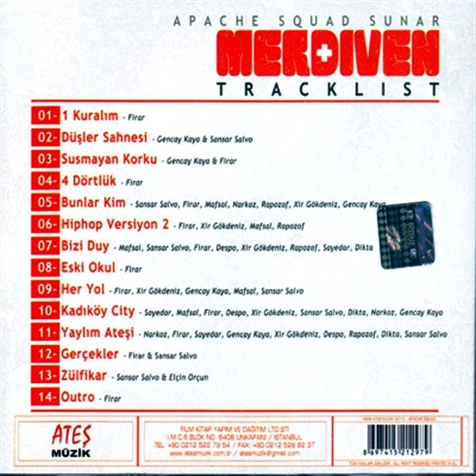 APACHE SQUAD - MERDIVEN (CD) (2011)