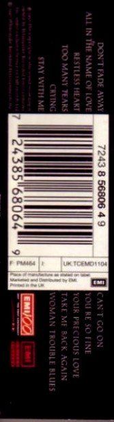 WHITE SNAKE - RESTLESS HEART (MC) (1997)