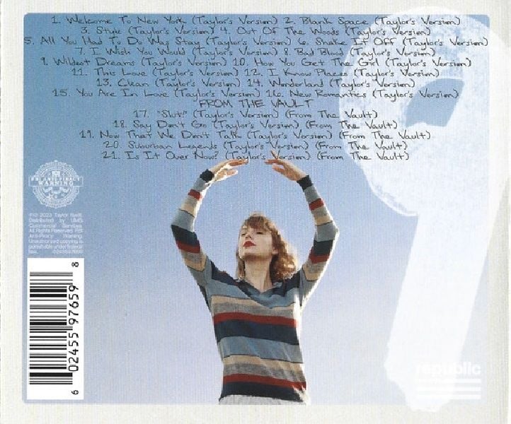 TAYLOR SWIFT - 1989 (TAYLOR'S VERSION)(SUNRISE BOULEVARD YELLOW EDITION) (CD)